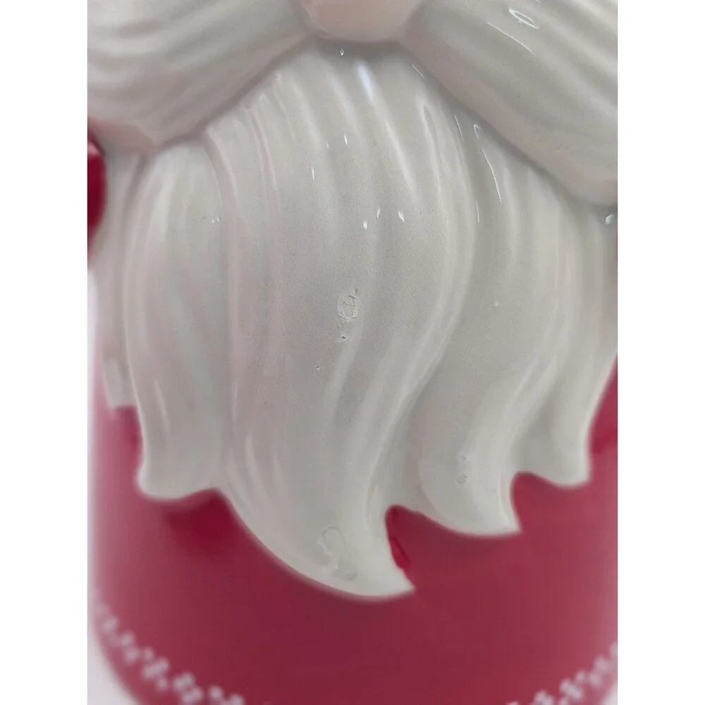 Design Pac Ceramic Santa Gnome Cookie Jar 12